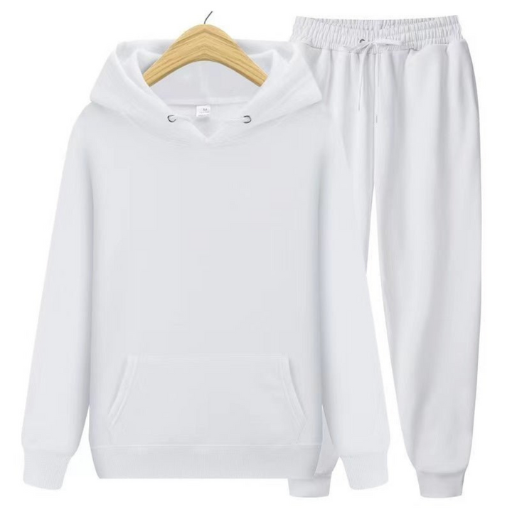Herren Kapuzenpullover und Jogginghose Set | Lockere Passform