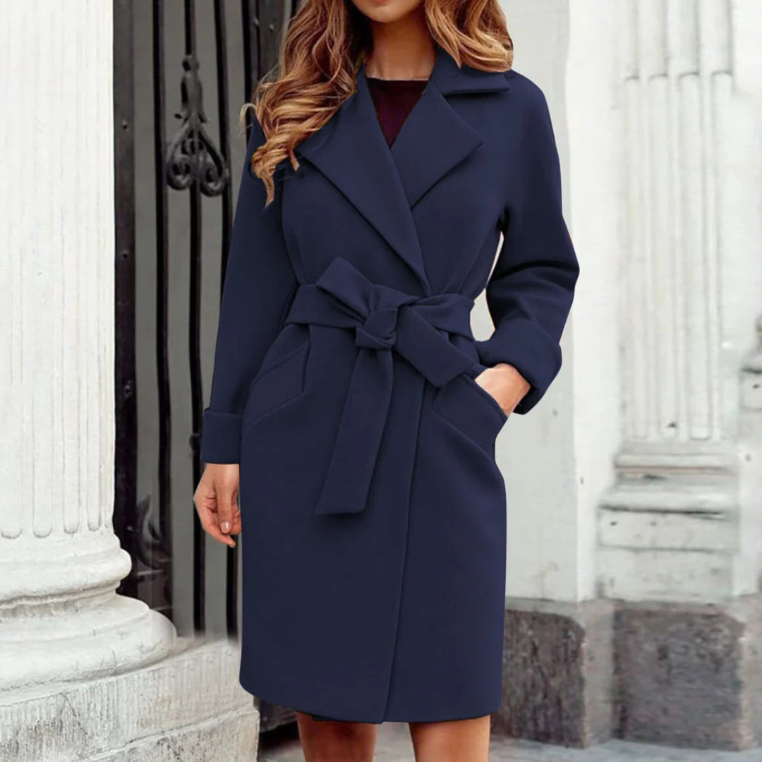 Damen Winter Trenchcoat | Langer