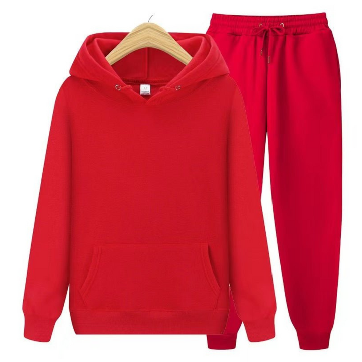 Herren Kapuzenpullover und Jogginghose Set | Lockere Passform