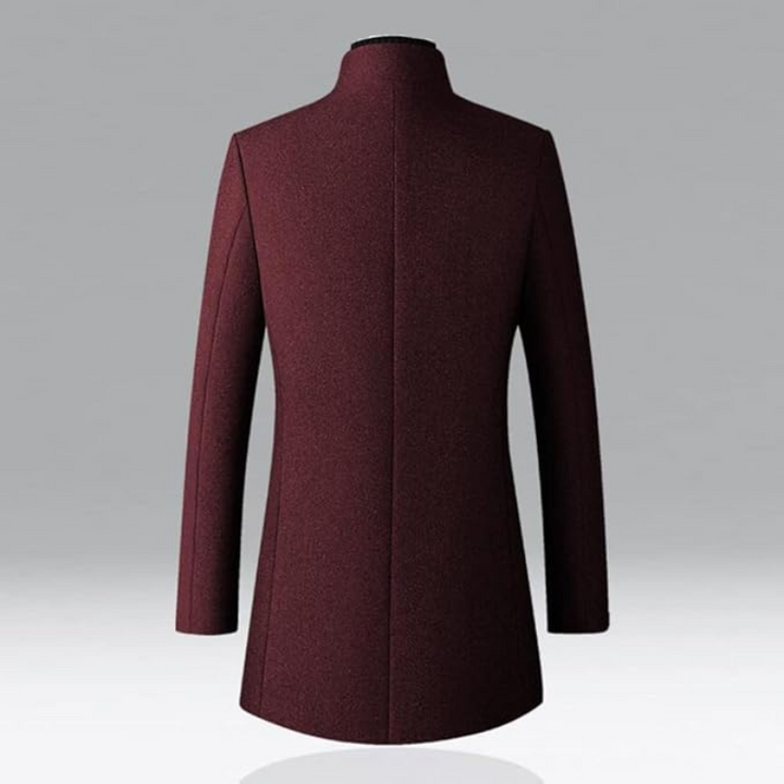Eleganter Wintermantel für Herren | Formell