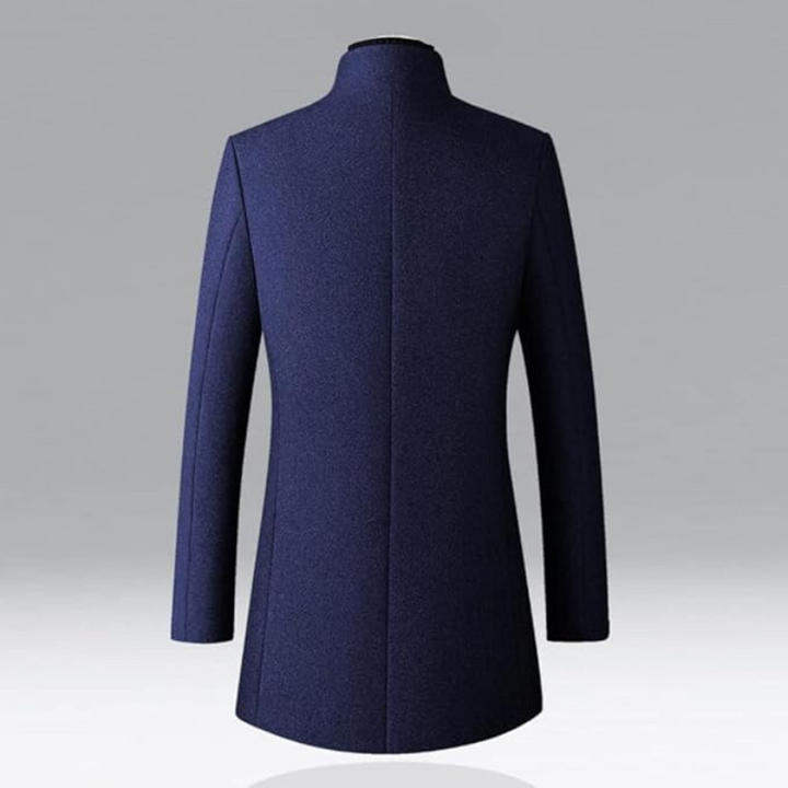 Eleganter Wintermantel für Herren | Formell