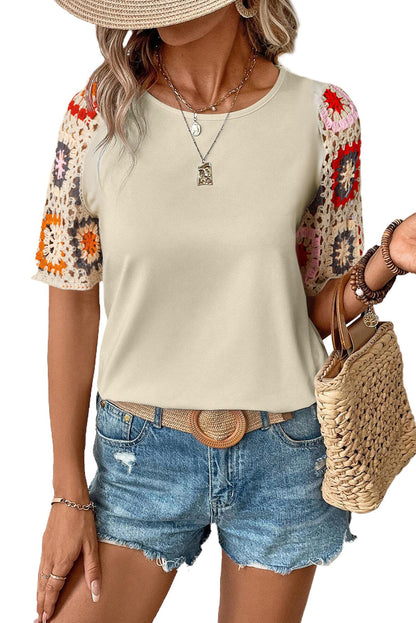 Kurzarm Sommertop Für Damen | Häkeln