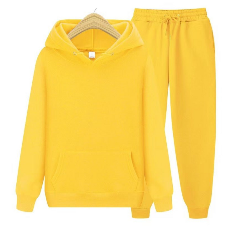 Herren Kapuzenpullover und Jogginghose Set | Lockere Passform