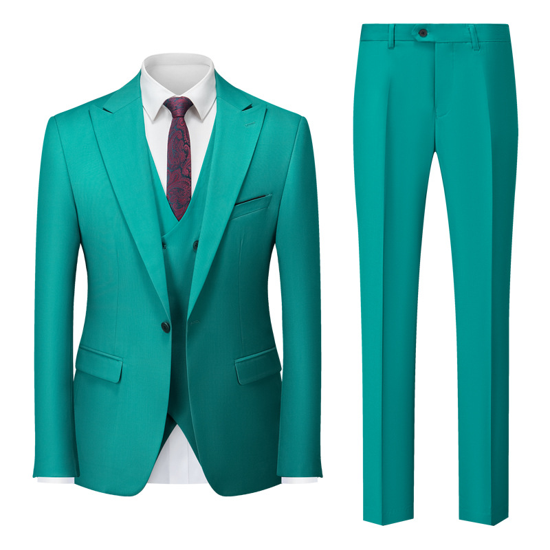 Herren Moderne Klassisch 3-Teilig Hochzeitsgast Anzug Set | Formelle