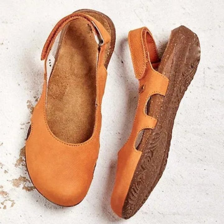 Bequeme Sandalen für Damen | Geschlossene Zehenpartie