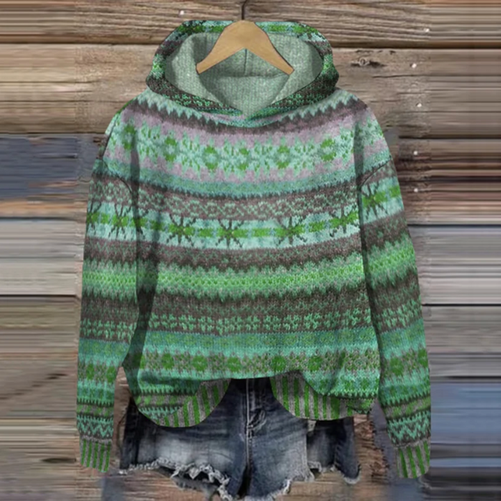 Damen Vintage Kapuzenpulli | Lässig