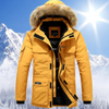 Warme Winterparkjacke für Herren | Kapuze