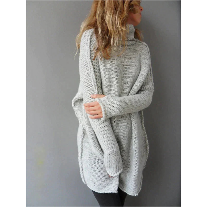 Damen Grau Pullover | Übergröße