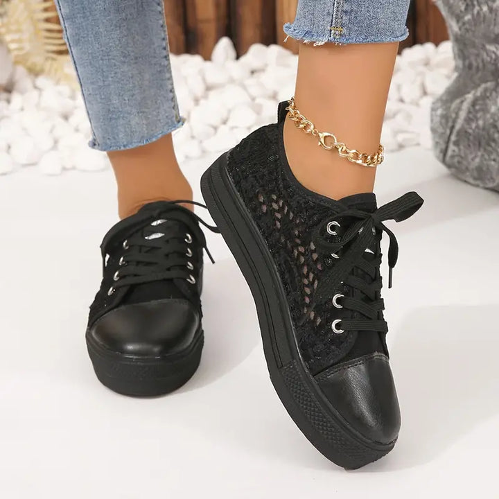Bequeme Damenschuhe Mit Schnürung | Sommer