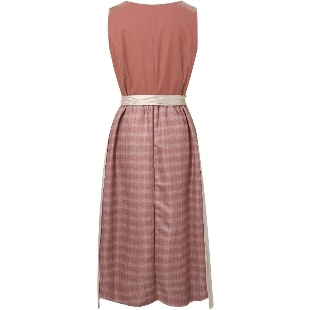 Damen Vierkantansatz Oktoberfest Dirndl Kleid