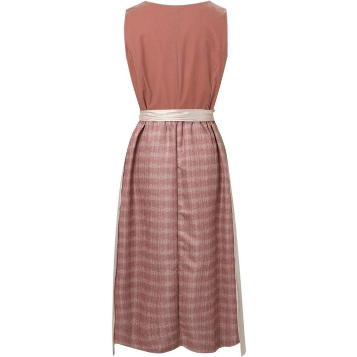 Damen Vierkantansatz Oktoberfest Dirndl Kleid