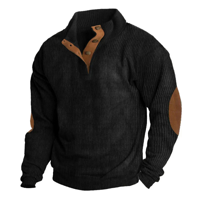 Herren-Pullover im Weinlese-Stil | Strick
