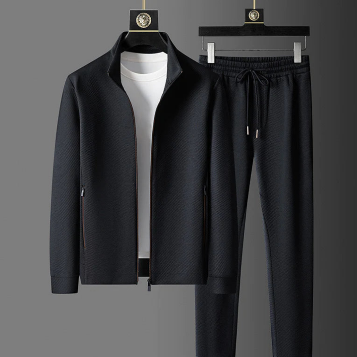 Zweiteiliges Lässiges Herren Set | Jacke und Hose