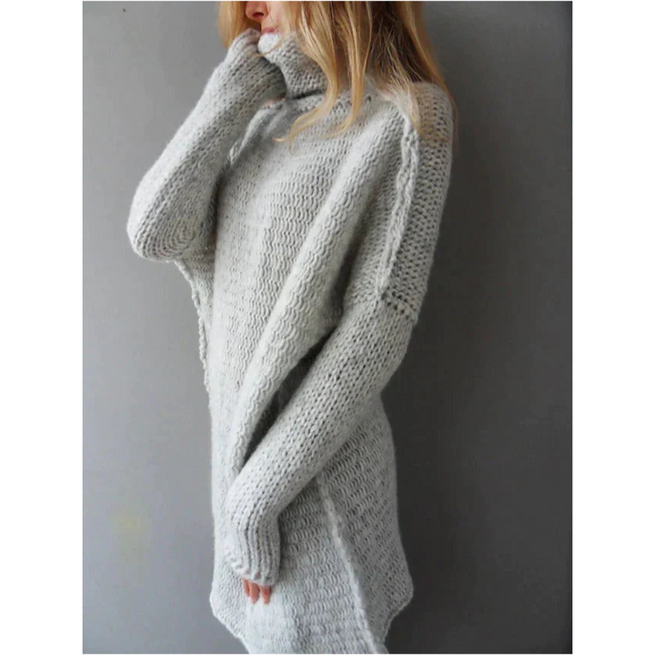 Damen Grau Pullover | Übergröße