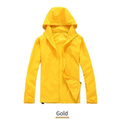 Windfeld | Unisex leichte wasserdichte Windjacke | Weiß