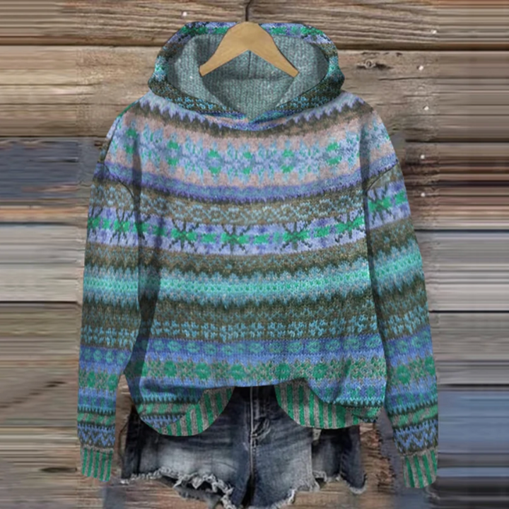 Damen Vintage Kapuzenpulli | Lässig