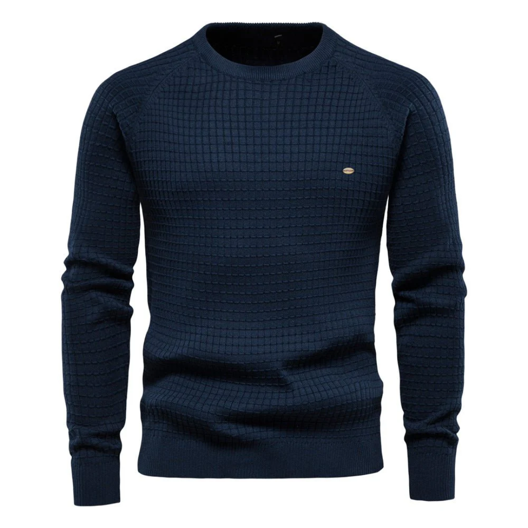 Herren Warmer Stylischer Strick Pullover | Rundhals