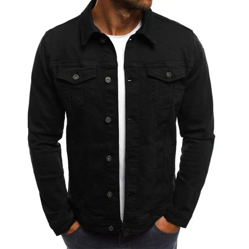 Herren Knopfleiste Freizeitjacke | Stilvoll