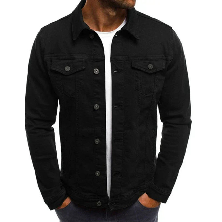 Herren Knopfleiste Freizeitjacke | Stilvoll