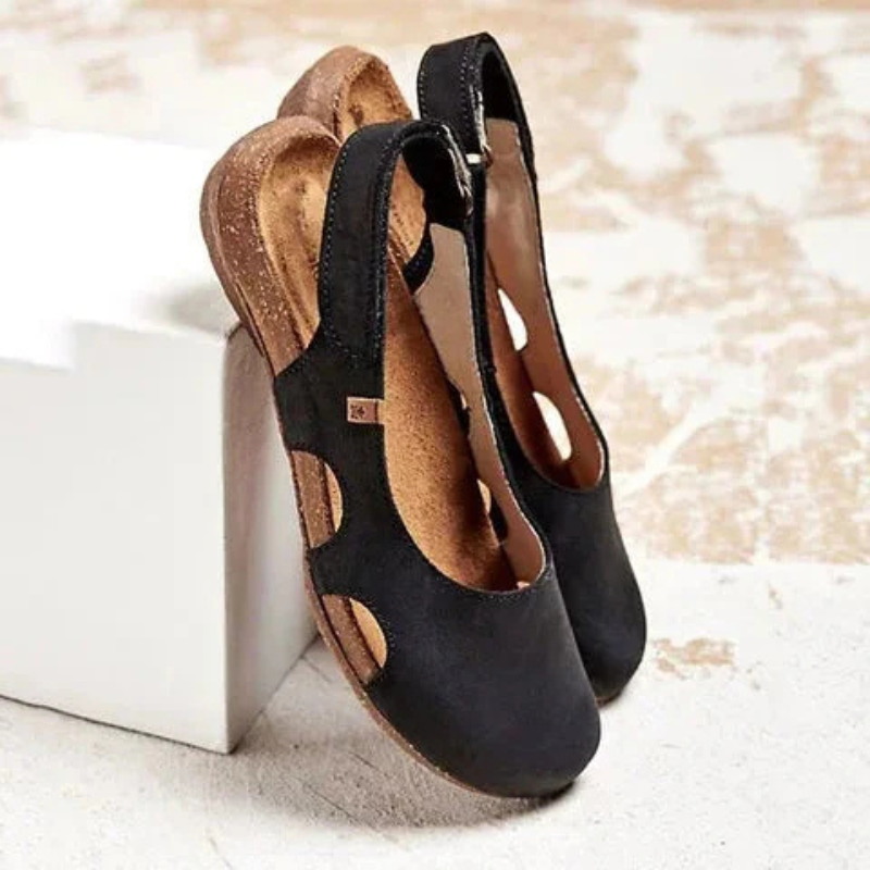 Bequeme Sandalen für Damen | Geschlossene Zehenpartie