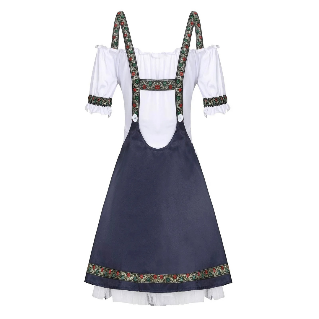 Damen Überschnittene Schultern Oktoberfest Kostüm