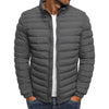 Herren Steppjacke mit Reißverschluss | Warm