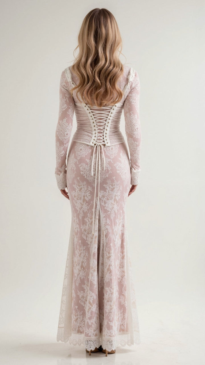 Damen Passform Brautkleid | Maxi