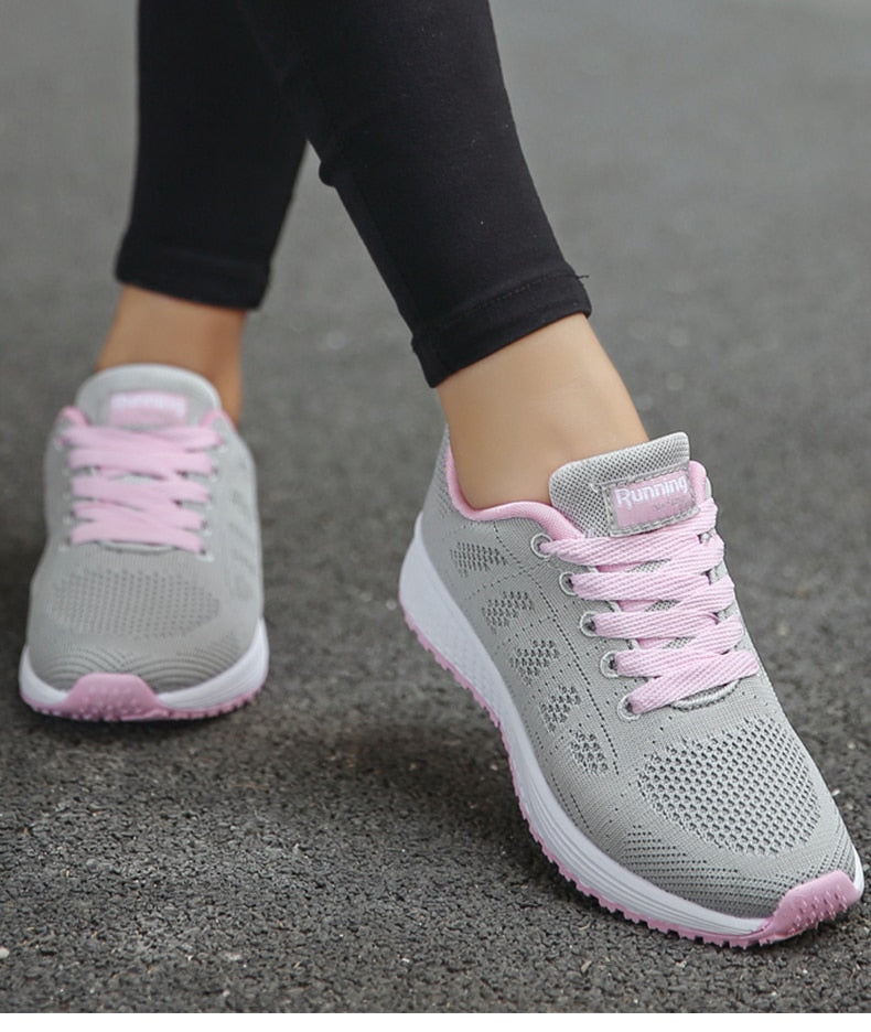 Bequeme Damen Schnürschuhe | Sommer