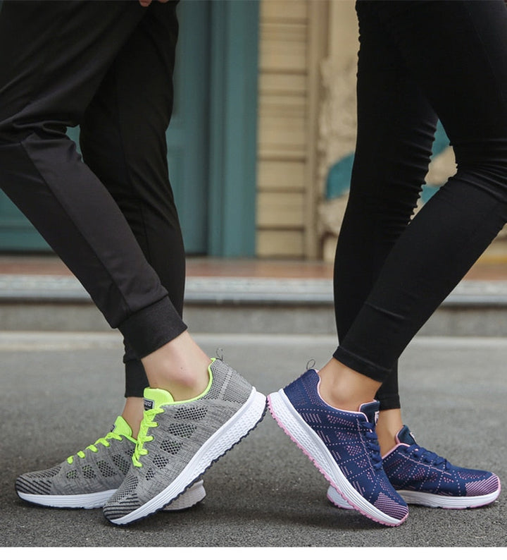 Bequeme Damen Schnürschuhe | Sommer