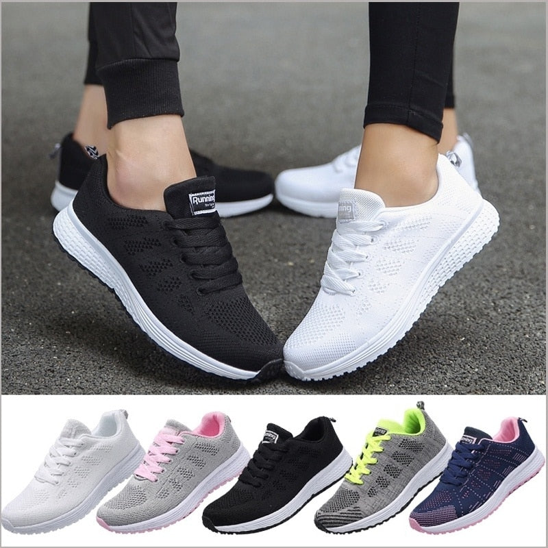 Bequeme Damen Schnürschuhe | Sommer
