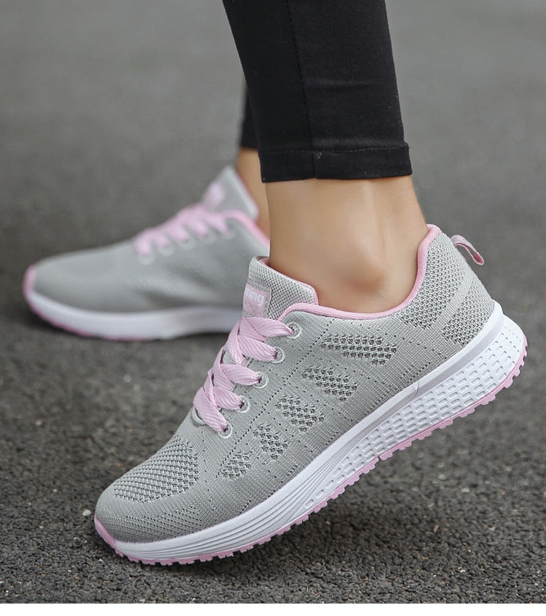 Bequeme Damen Schnürschuhe | Sommer