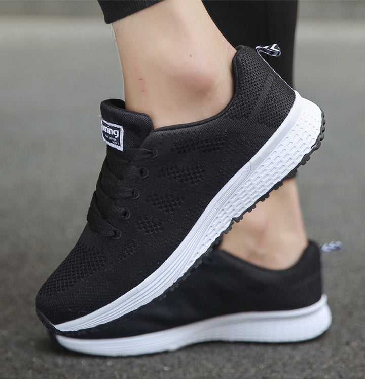 Bequeme Damen Schnürschuhe | Sommer