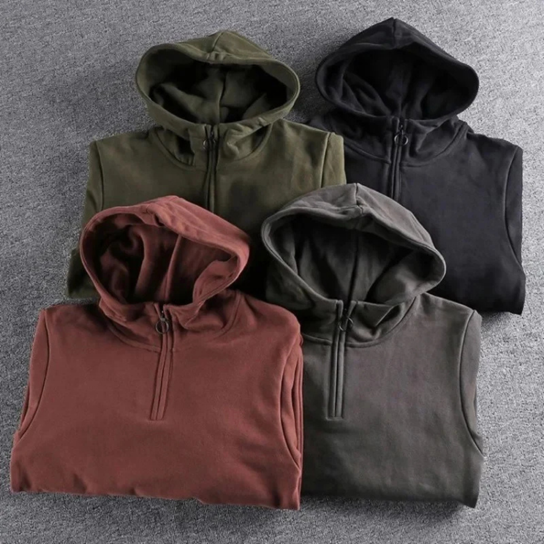 Herren Langarm Warmer Winter Kapuzenpulli | Lässiger