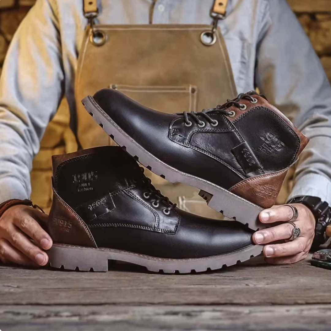 Herren Schnürung Stiefel | Vintage