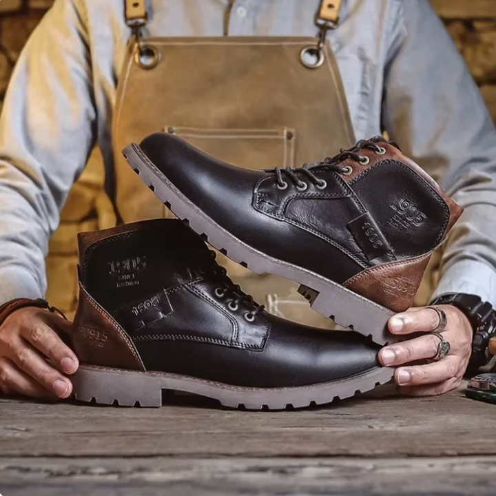Herren Schnürung Stiefel | Vintage
