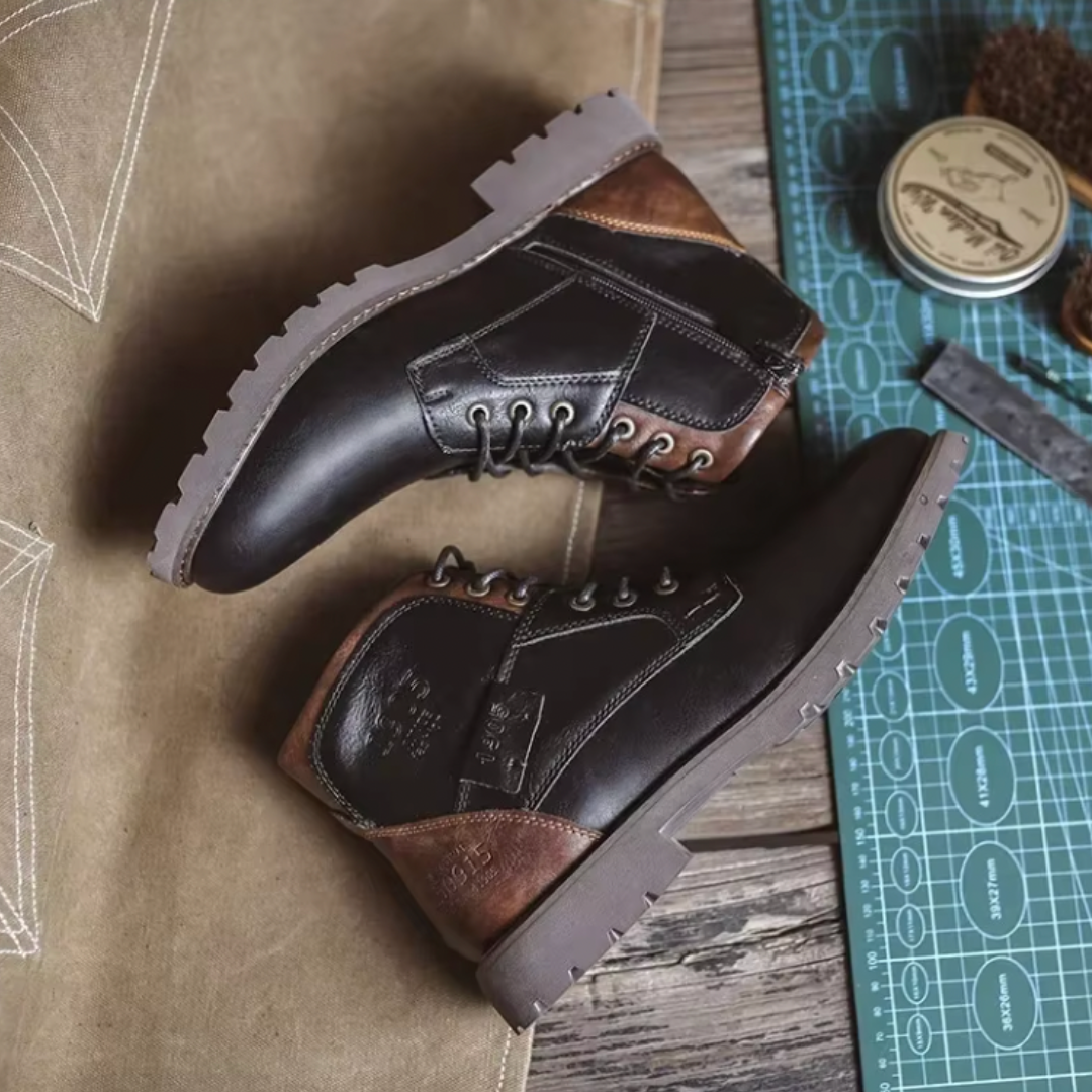 Herren Schnürung Stiefel | Vintage