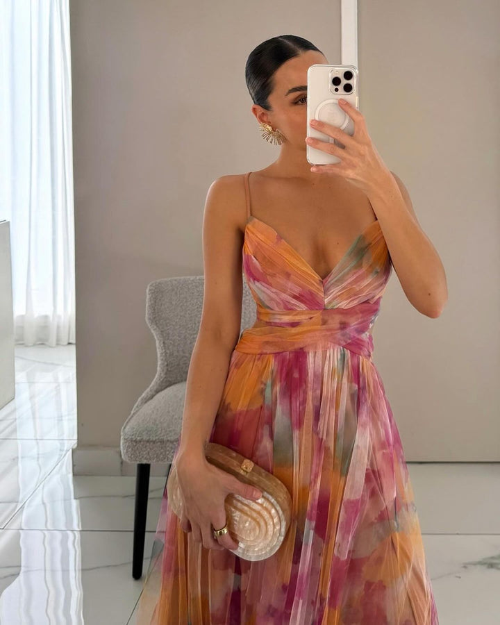 Luxuriöses Hochzeitsgastkleid Für Damen | Maxi