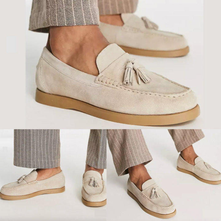 Herren Modische Halbschuhe | Beige