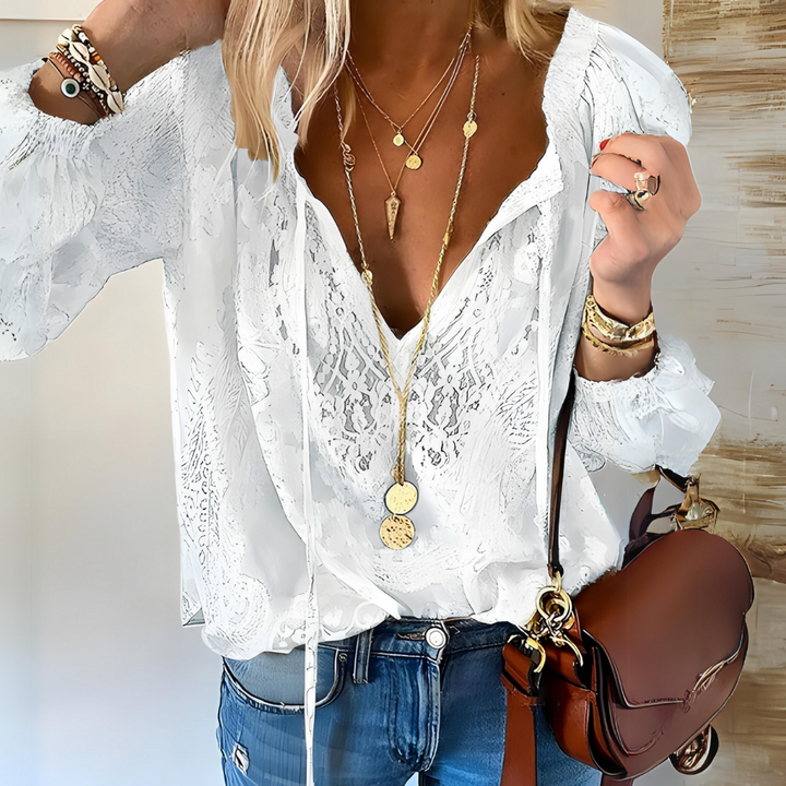 Damen Boho Bluse | Sommer