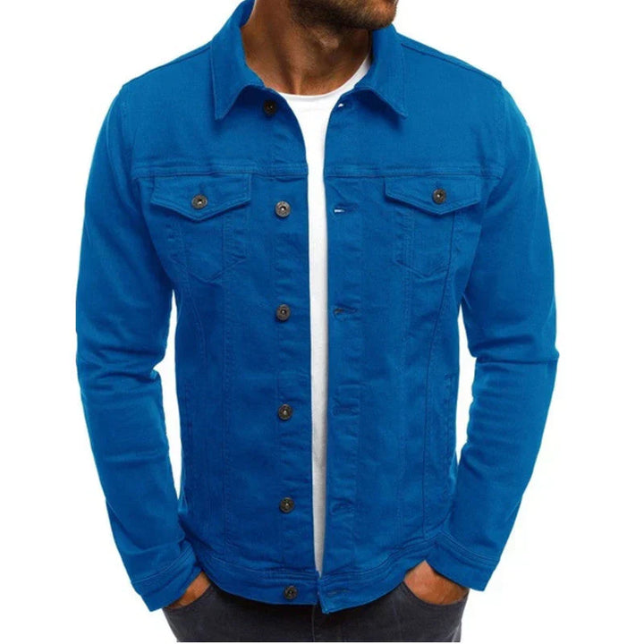 Herren Knopfleiste Freizeitjacke | Stilvoll