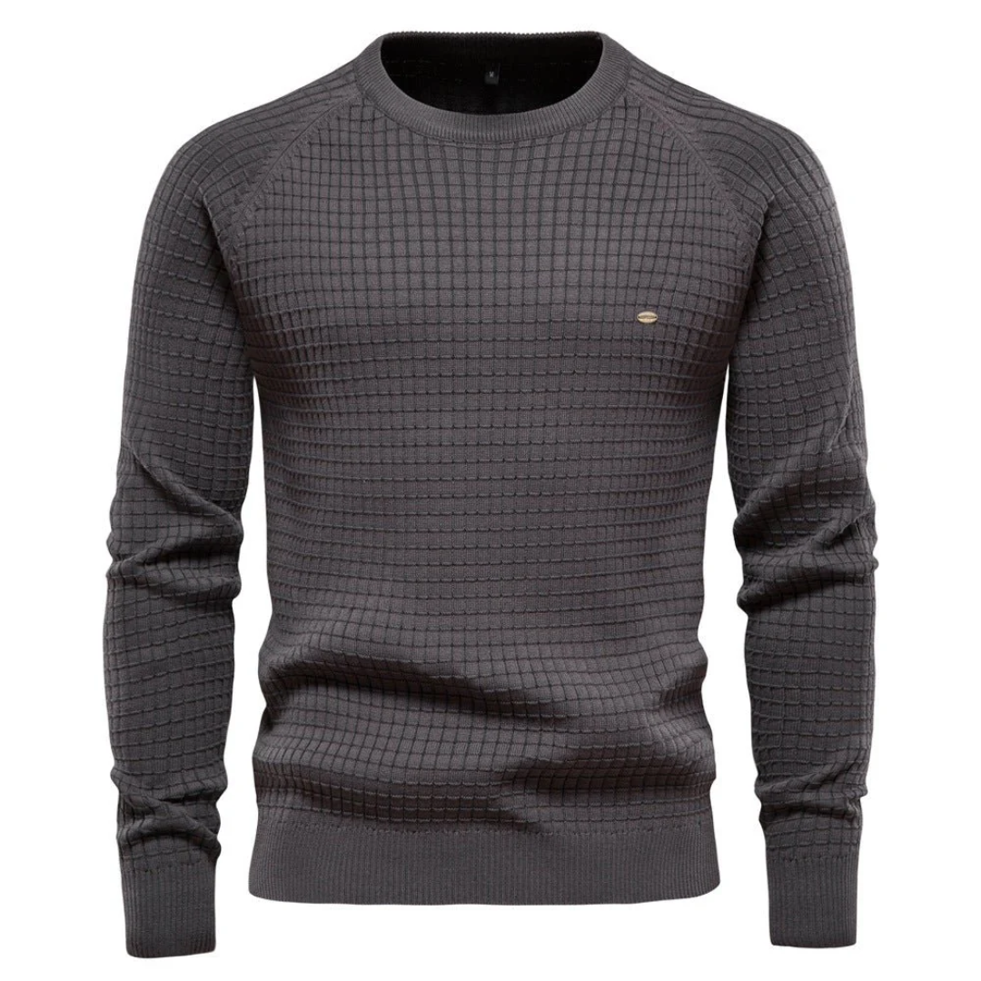 Herren Warmer Stylischer Strick Pullover | Rundhals