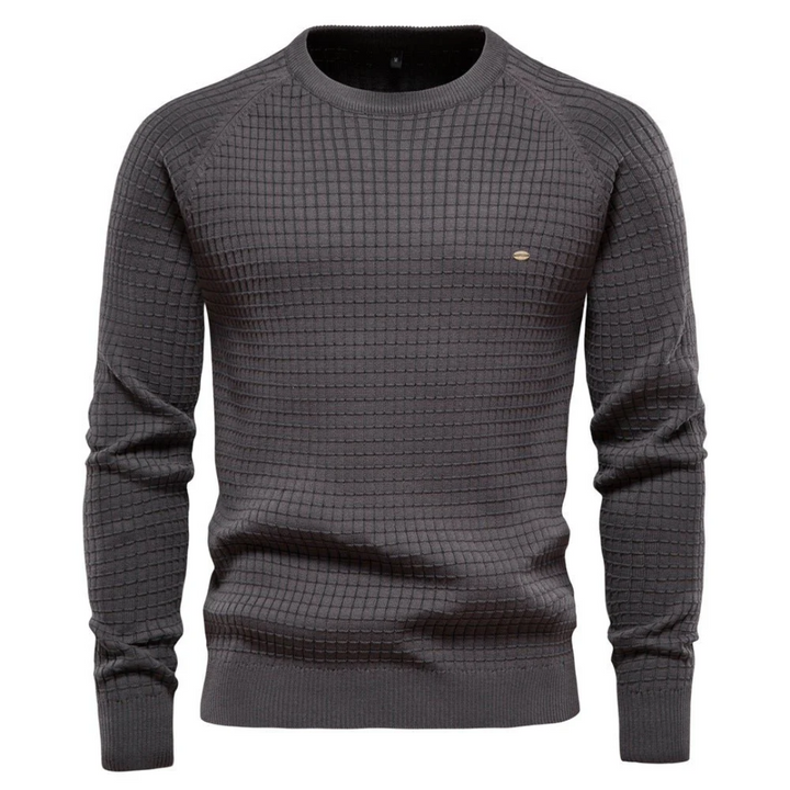 Herren Warmer Stylischer Strick Pullover | Rundhals