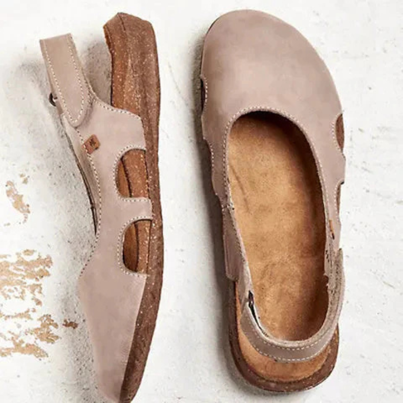 Bequeme Sandalen für Damen | Geschlossene Zehenpartie
