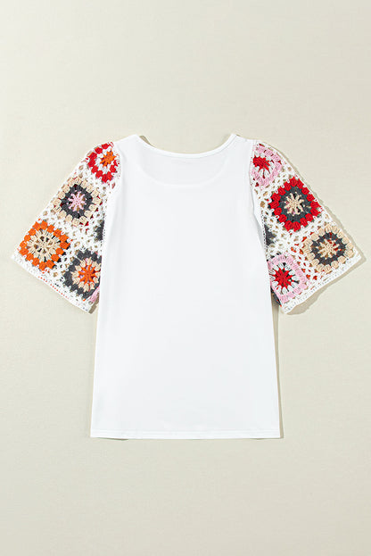 Kurzarm Sommertop Für Damen | Häkeln