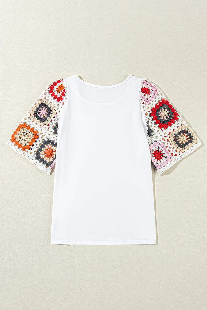 Kurzarm Sommertop Für Damen | Häkeln