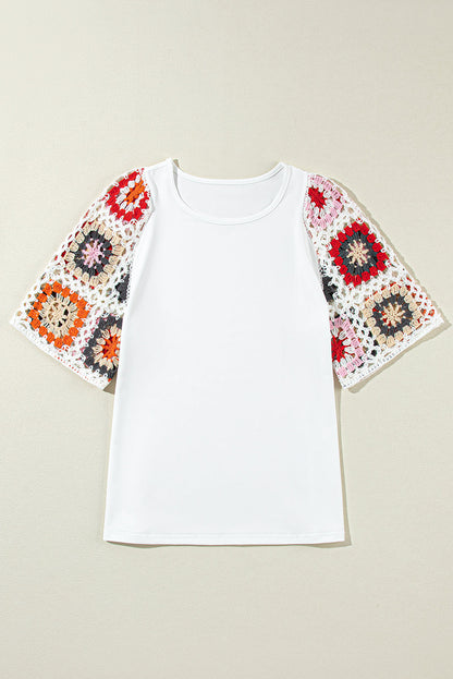 Kurzarm Sommertop Für Damen | Häkeln