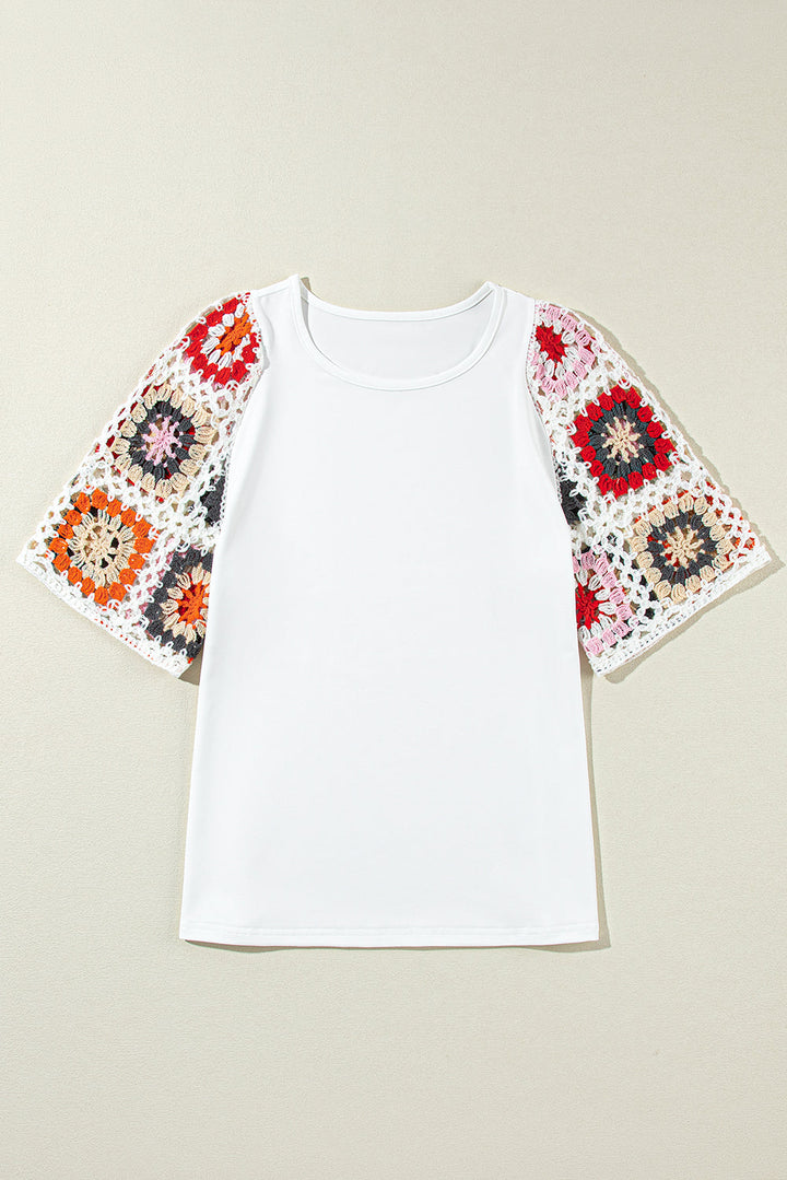 Kurzarm Sommertop Für Damen | Häkeln