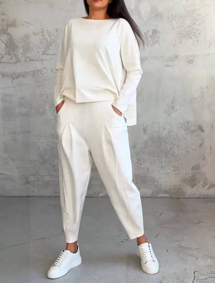 Damen Entspannte Passform 2-Teiliges Set | Bequeme