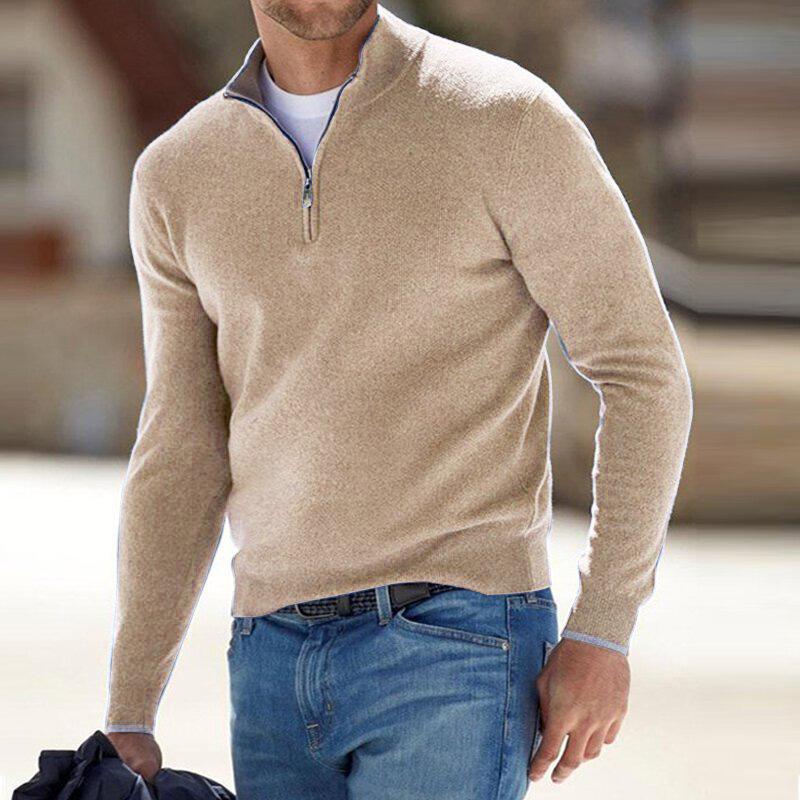 Herren Warm Strick Pullover | Langarm