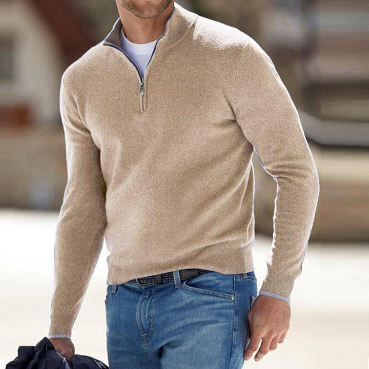 Herren Warm Strick Pullover | Langarm